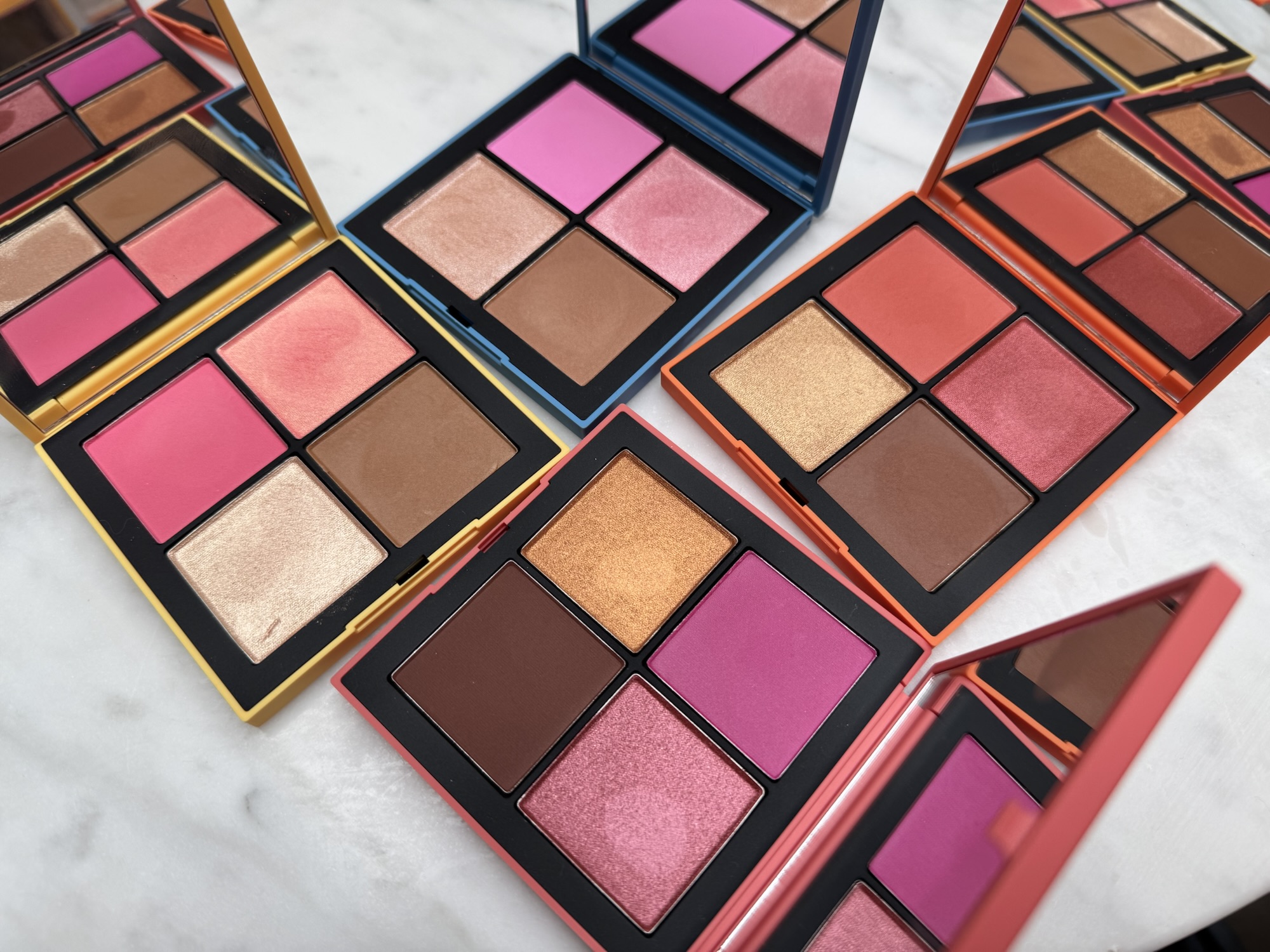 Paletter från Nars sommarkollektion 2025