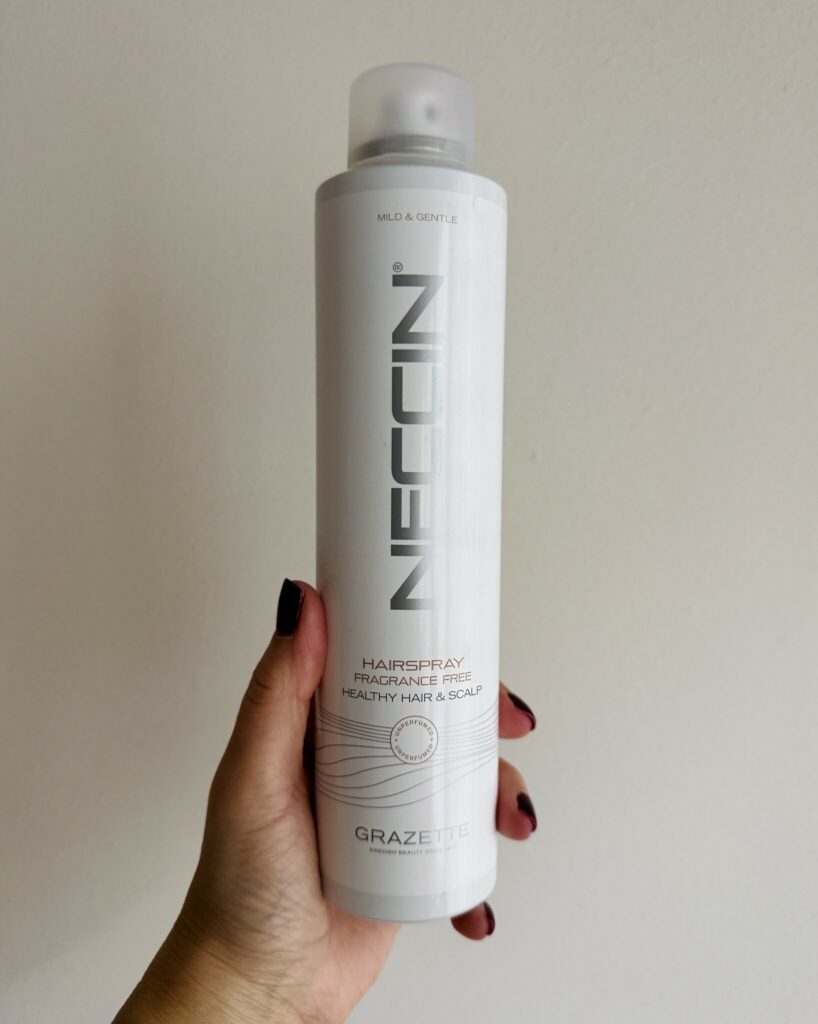 Grazette of Sweden Neccin Fragrance-Free Hairspray