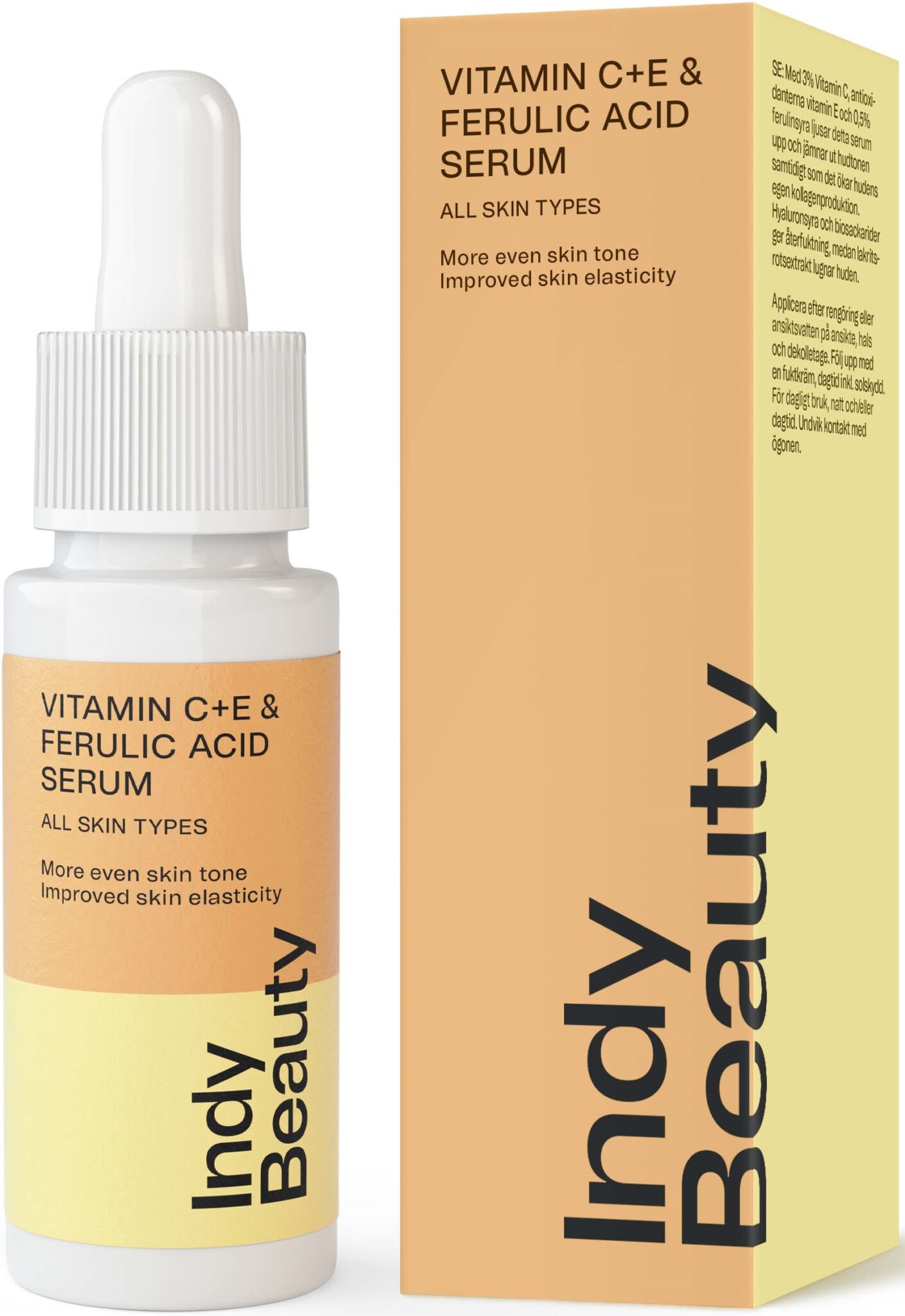 Indy Beauty Vitamin C+E & Ferulic Brightening Serum